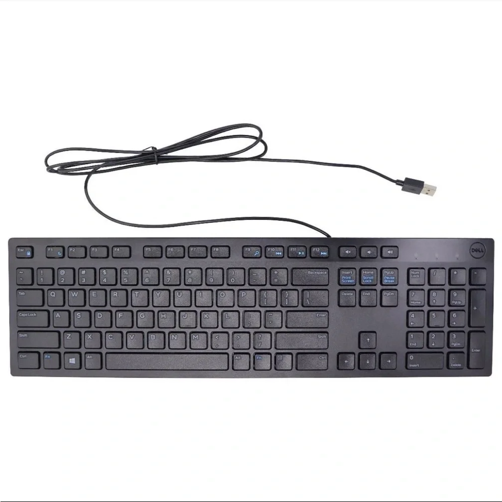 NEW Dell Wired Keyboard - KB216-BK (Open Box)